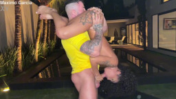 Joice Crazy - Amazing Interracial Sex WIth A PERFECT ASS Brazilian